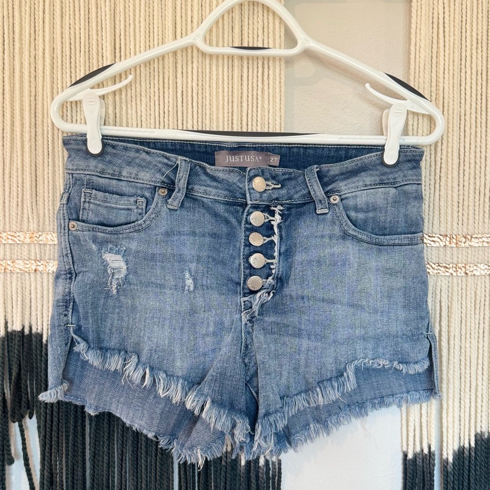 Just USA denim shorts